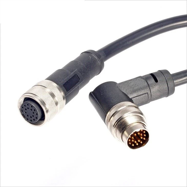 Connector circular M16 Colze recte