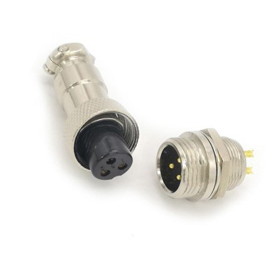 Aviation Panel GX12 Connector